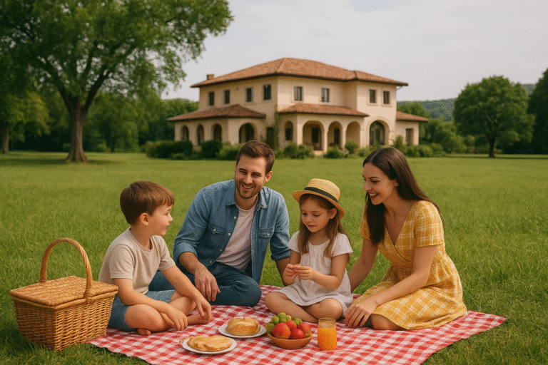 picnic with family
