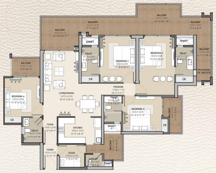 Unit floor plan